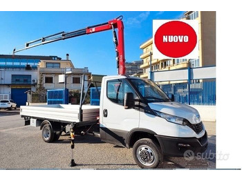 Furgoneta caja abierta nuevo Daily 35 C 16 allestito con GRU Fassi F40 NUOVO: foto 1