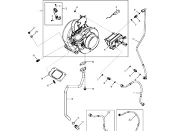 Motor y piezas JOHN DEERE