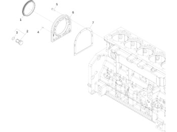 Motor y piezas JOHN DEERE