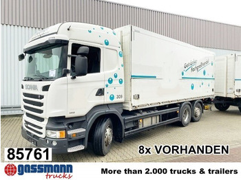 Camión caja cerrada SCANIA R 450