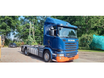 Camión portacontenedore/ Intercambiable Scania R 490 LB, 6x2*4, EURO 6, 360 KW: foto 3