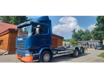 Camión portacontenedore/ Intercambiable Scania R 490 LB, 6x2*4, EURO 6, 360 KW: foto 2