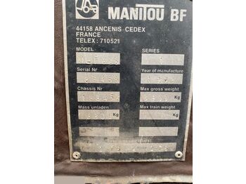 Manipulador telescópico MANITOU