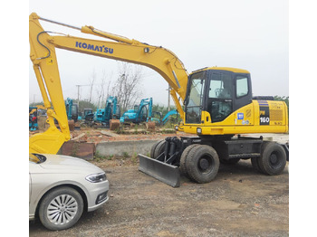 Excavadora de ruedas KOMATSU PW160