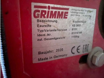 Cosechadora Grimme KS 3600: foto 2