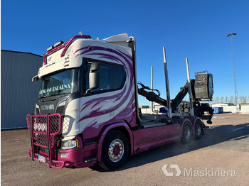 Camión forestal SCANIA R 650