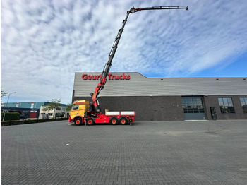 Camión grúa, Camión caja abierta Mercedes-Benz Arocs 3251 8X4 + PALFINGER PK 135.002 G TEC7 + J: foto 4