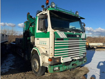 Camión caja abierta, Camión grúa Scania 143.420: foto 2