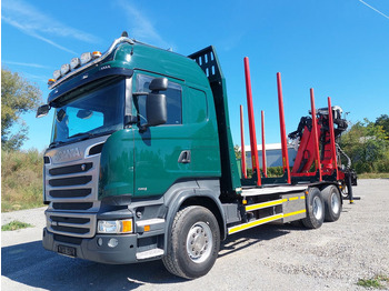 Camión forestal SCANIA R 490