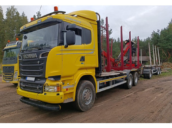 Camión forestal SCANIA R 500