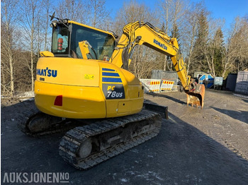 Excavadora 2017 Komatsu PC78US-10 - Beltegraver - Rototilt - 4179timer: foto 5