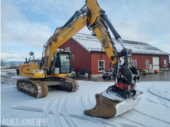 Leasing de  2017 Liebherr R922LC beltegraver 22 tonn rototilt pusseskuffe 2017 Liebherr R922LC beltegraver 22 tonn rototilt pusseskuffe: foto 2