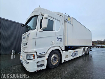 Camión caja cerrada 2017 Scania R-serie - R450 Kjølebil - Kjølecontainer: foto 2