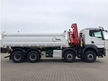 Leasing de MAN TGS 35.430  DREISEITENKIPPER MIT FASSI F275.026  MAN TGS 35.430  DREISEITENKIPPER MIT FASSI F275.026: foto 5