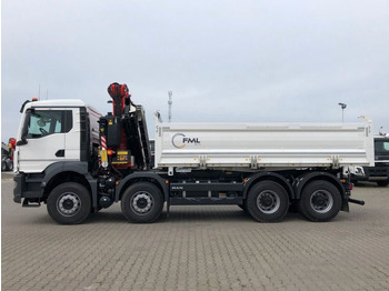 Leasing de MAN TGS 35.430  DREISEITENKIPPER MIT FASSI F275.026  MAN TGS 35.430  DREISEITENKIPPER MIT FASSI F275.026: foto 4