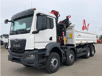 Leasing de MAN TGS 35.430  DREISEITENKIPPER MIT FASSI F275.026  MAN TGS 35.430  DREISEITENKIPPER MIT FASSI F275.026: foto 2