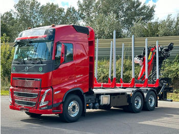 Camión forestal, Camión grúa nuevo Volvo FH 540 6x4 LogLift EPSILON: foto 2