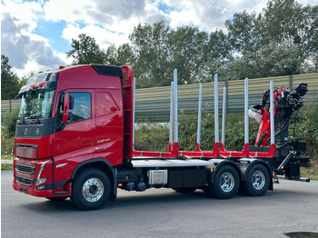 Camión forestal, Camión grúa nuevo Volvo FH 540 6x4 LogLift EPSILON: foto 3