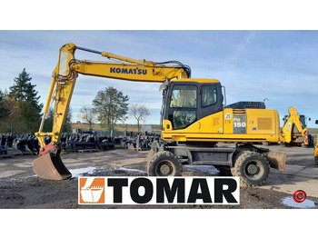 Excavadora de ruedas KOMATSU PW180