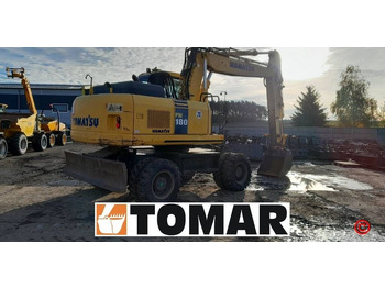 Excavadora de ruedas Komatsu PW 180-7: foto 3