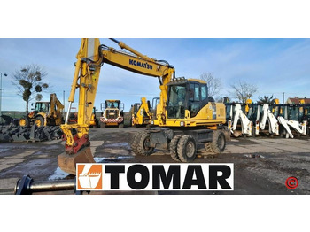 Excavadora de ruedas Komatsu PW 180-7: foto 2