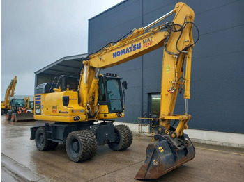 Excavadora de ruedas KOMATSU PW180