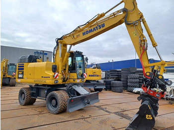 Excavadora de ruedas KOMATSU PW180