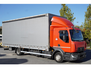 Leasing de RENAULT Midlum 12.245 / dropside / sleeper / 18 pallets RENAULT Midlum 12.245 / dropside / sleeper / 18 pallets: foto 2