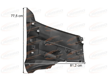 Esquina parachoques para Camión nuevo IVECO S-WAY CORNER BUMPER LEFT BLACK two handles: foto 2