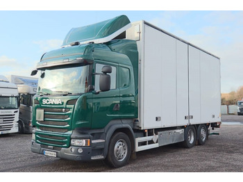 Camión caja cerrada SCANIA R 450