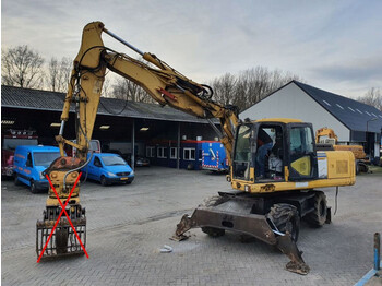 Excavadora de ruedas KOMATSU PW180