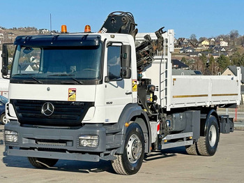 Camión volquete, Camión grúa Mercedes-Benz AXOR 1828*HIAB 122 BS-3 HIDUO + FUNK *TOPZUSTAND: foto 4