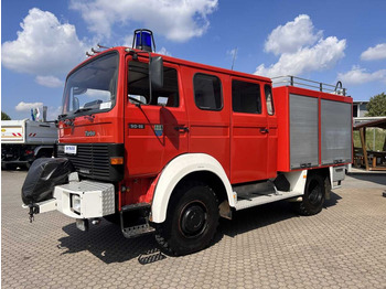 Camión de bomberos Iveco 90-16 AW 4x4 LF8 Feuerwehr Standheizung 9 Sitze: foto 4