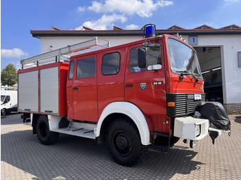 Camión de bomberos Iveco 90-16 AW 4x4 LF8 Feuerwehr Standheizung 9 Sitze: foto 5