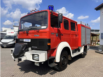 Camión de bomberos Iveco 90-16 AW 4x4 LF8 Feuerwehr Standheizung 9 Sitze: foto 2