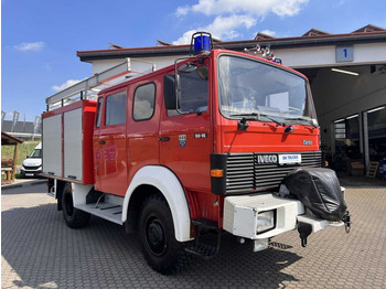 Camión de bomberos Iveco 90-16 AW 4x4 LF8 Feuerwehr Standheizung 9 Sitze: foto 3