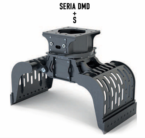 Pinza de manipulación para Maquinaria de construcción nuevo DEMOQ DMD 290 S Hydraulic Polyp -grab 1855 kg: foto 9