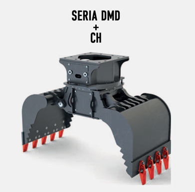 Pinza de manipulación para Maquinaria de construcción nuevo DEMOQ DMD 290 S Hydraulic Polyp -grab 1855 kg: foto 6