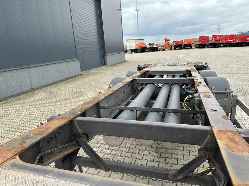 Semirremolque portacontenedore/ Intercambiable Burg 20FT ADR, Leergewicht : 3.690kg, SAF INTRADISC, 2x Liftachse, NL, APK/ADR: 10-2025, 70% Reifen: foto 18