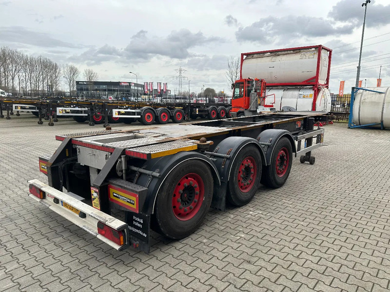 Semirremolque portacontenedore/ Intercambiable Burg 20FT ADR, Leergewicht : 3.690kg, SAF INTRADISC, 2x Liftachse, NL, APK/ADR: 10-2025, 70% Reifen: foto 6