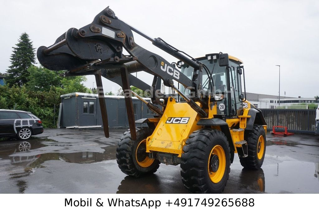 Cargadora de ruedas JCB 417 HT T4F *Schaufel/Gabel/Schnellwechsler/Klima: foto 1