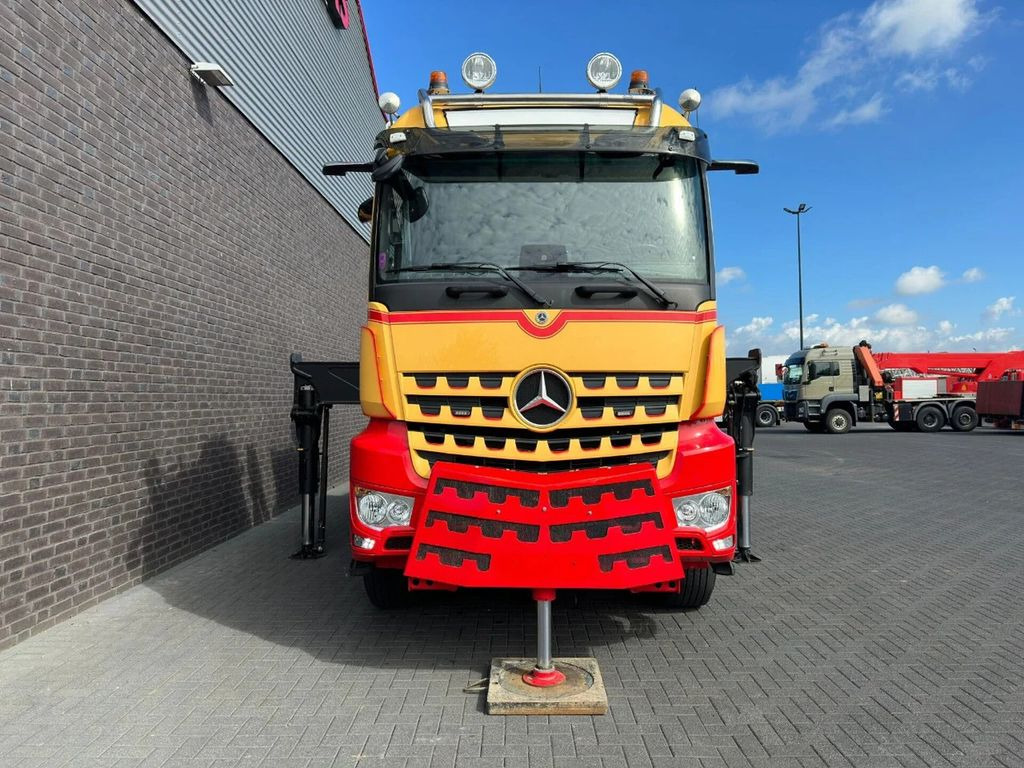 Camión grúa, Camión caja abierta Mercedes-Benz Arocs 3251 8X4 + PALFINGER PK 135.002 G TEC7 + J: foto 15