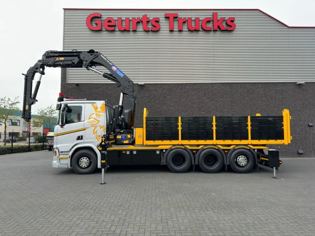 Leasing de Scania R530 V8 NGS 8X4 TRIDEM MET HYVA 2Z KIPPER + HMF  Scania R530 V8 NGS 8X4 TRIDEM MET HYVA 2Z KIPPER + HMF: foto 10