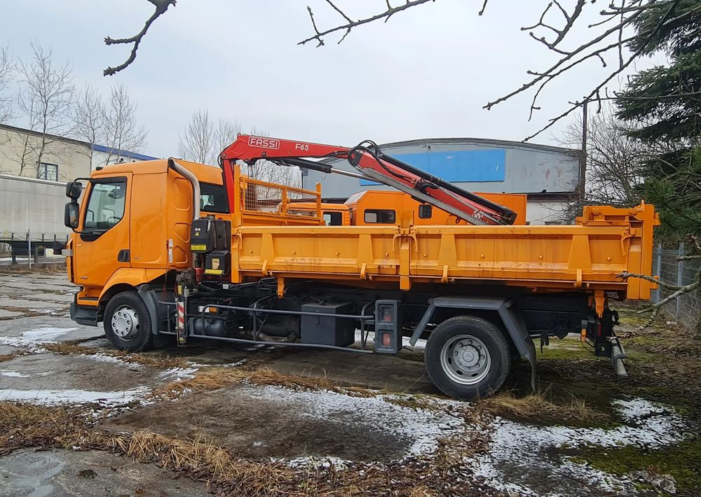 Leasing de  Renault Midlum 190DXi Wywrotka 3 str HDS Fassi SPECJALNY Czołownica Hydraulika Renault Midlum 190DXi Wywrotka 3 str HDS Fassi SPECJALNY Czołownica Hydraulika: foto 6