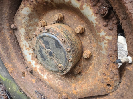 Eje delantero Deutz-fahr Dx4.57 Front Axle Hub Lhs Complete 04358295, 04354203, 04386748: foto 1