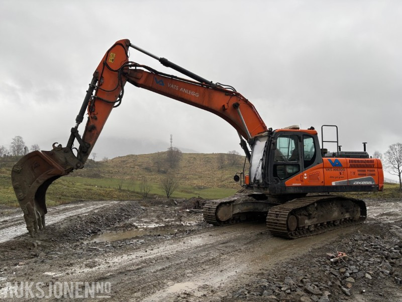 Excavadora 2016 Doosan DX255 LC-5 BELTEGRAVER S70: foto 1