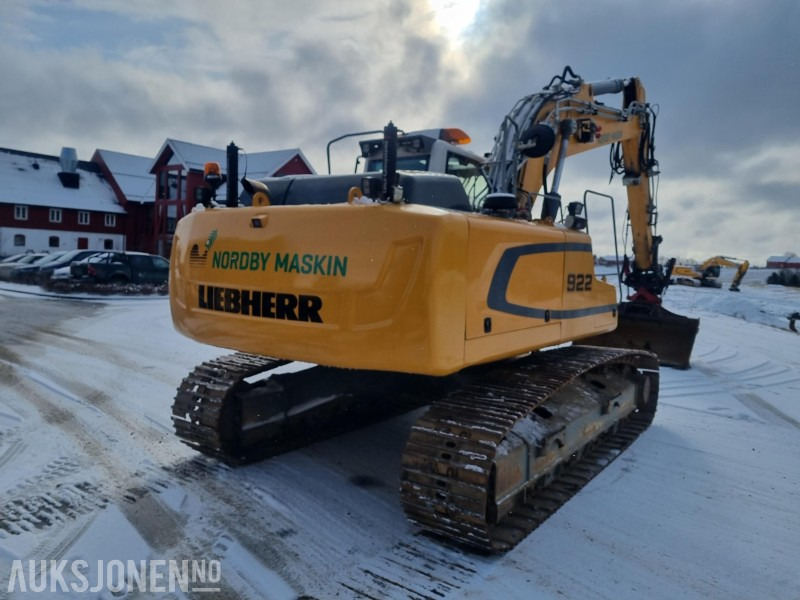 Leasing de  2017 Liebherr R922LC beltegraver 22 tonn rototilt pusseskuffe 2017 Liebherr R922LC beltegraver 22 tonn rototilt pusseskuffe: foto 7