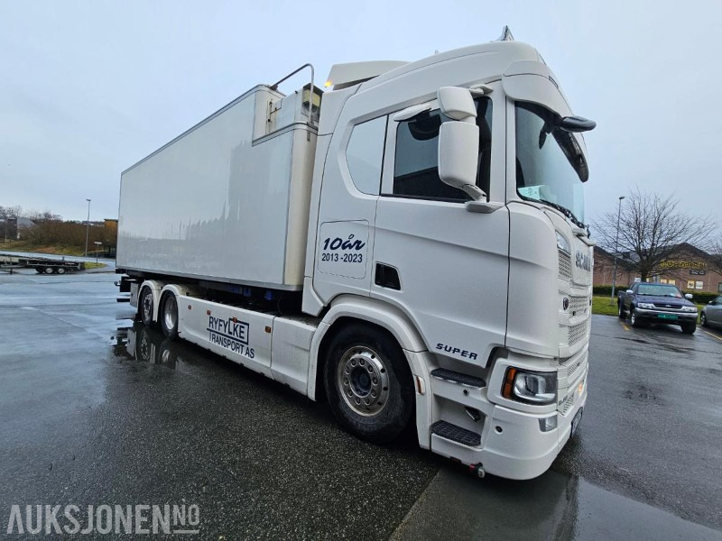 Camión caja cerrada 2017 Scania R-serie - R450 Kjølebil - Kjølecontainer: foto 10