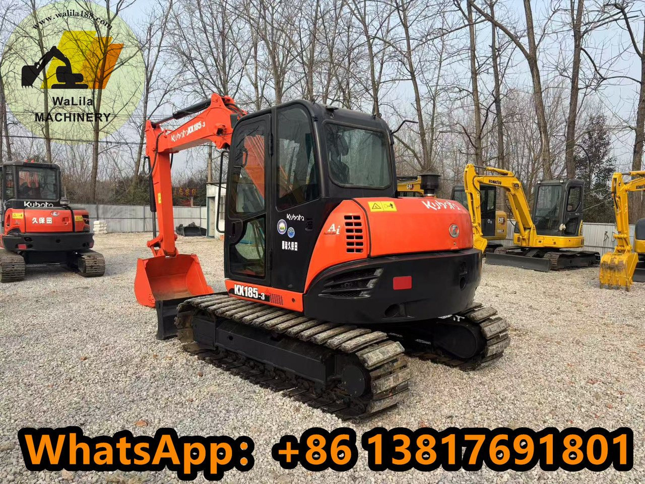 Miniexcavadora KUBOTA KX185: foto 7