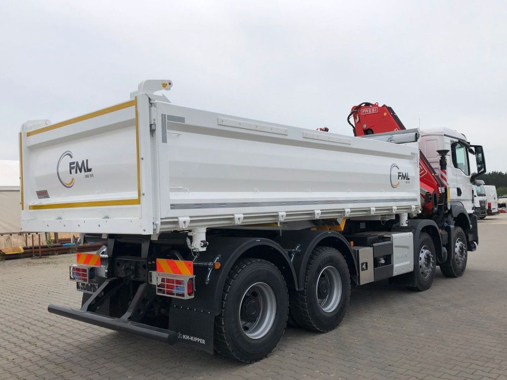 Leasing de MAN TGS 35.430  DREISEITENKIPPER MIT FASSI F275.026  MAN TGS 35.430  DREISEITENKIPPER MIT FASSI F275.026: foto 8